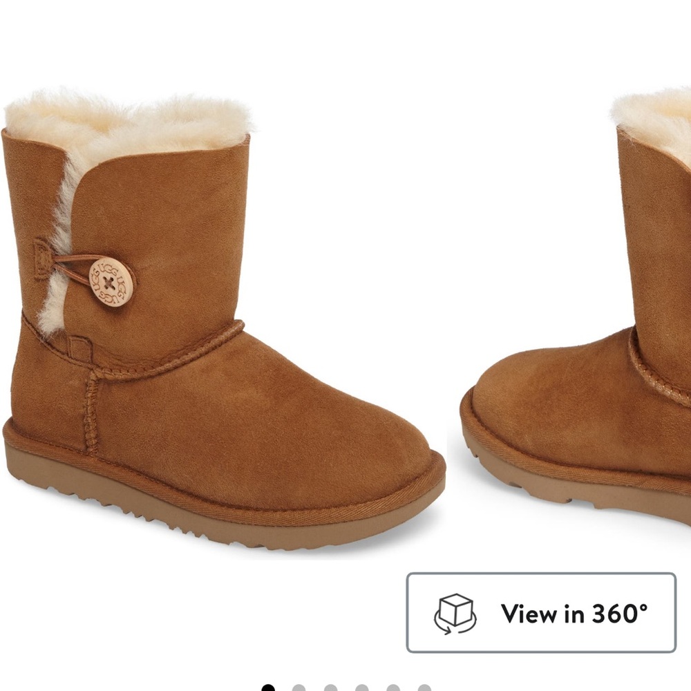 COPY - Kids UGG Bailey Button II Water Resistant Genuine Shearling Boot